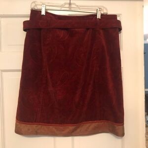 CYNTHIA STEFFE  Size 10 Paisley‎ Skirt